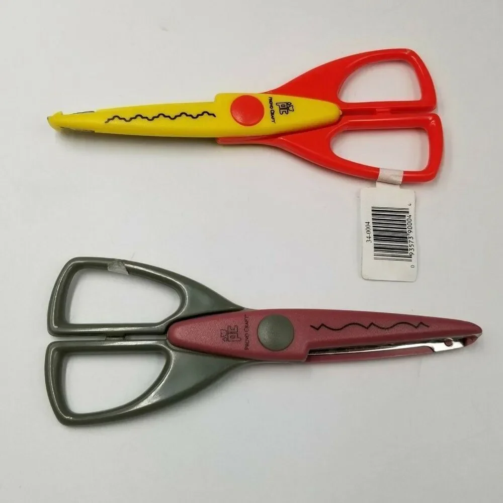 Creative Memories Scissors Decorative Edge Lot 4 Provo Craft Paper Edging